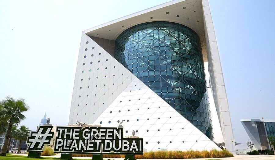 The Green Planet Dubai Location & Urban