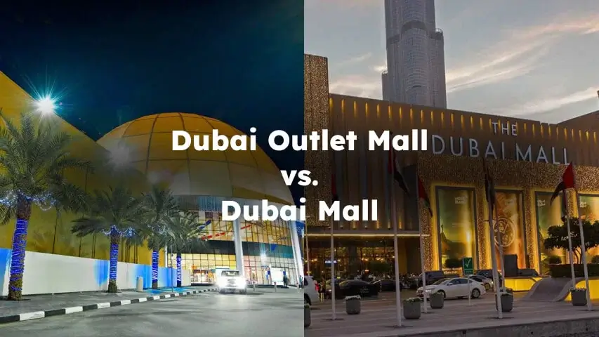 dubai outlet mall vs outlet village
