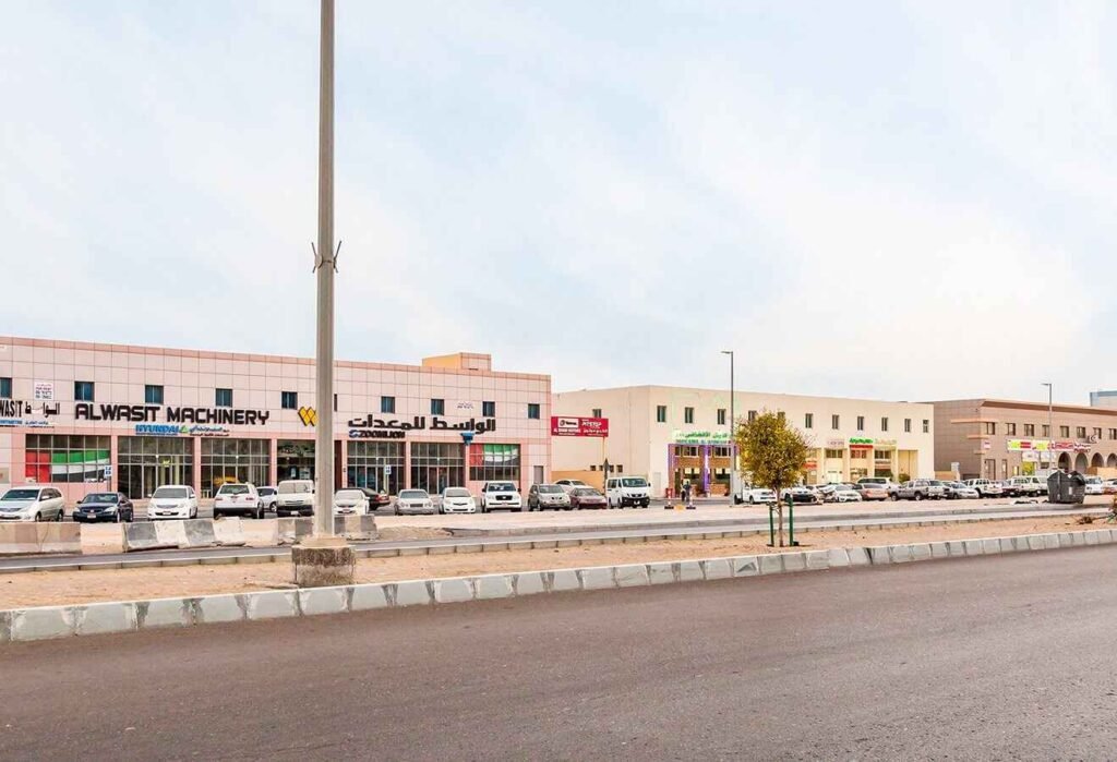 Musaffah Key Districts and Urban Structure