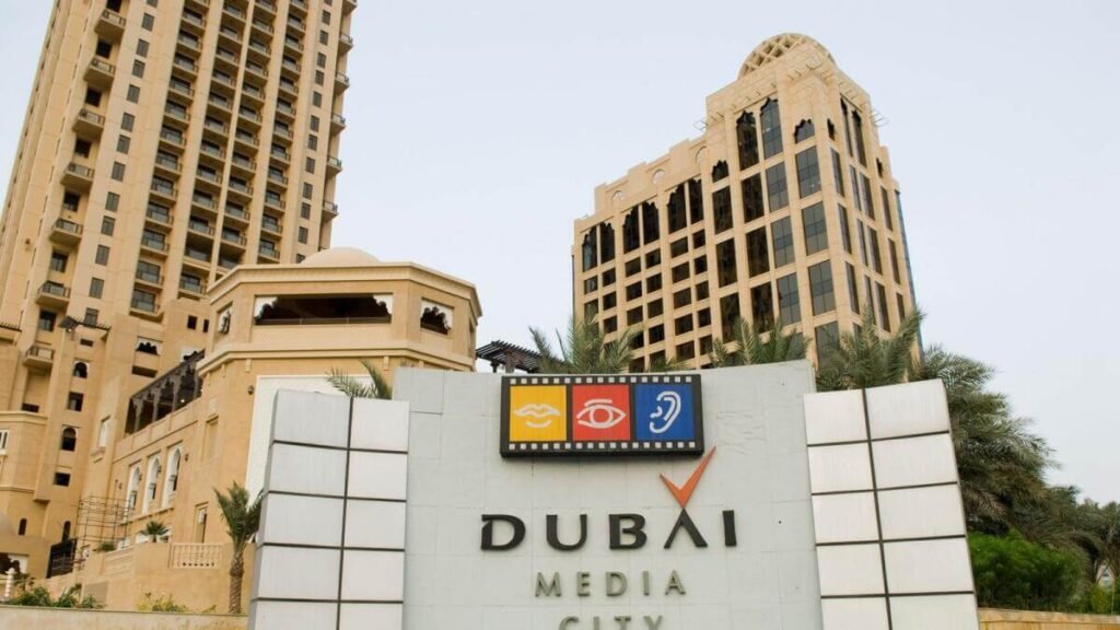 Dubai Media City Location and Connectivity