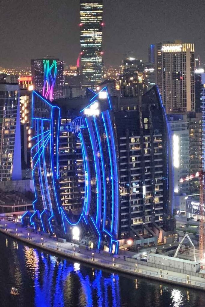 Location of J One Dubai