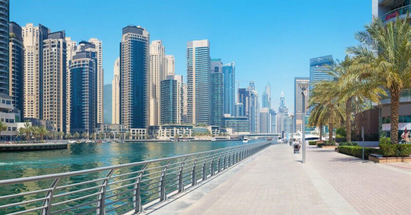 Dubai Marina Walk area guide