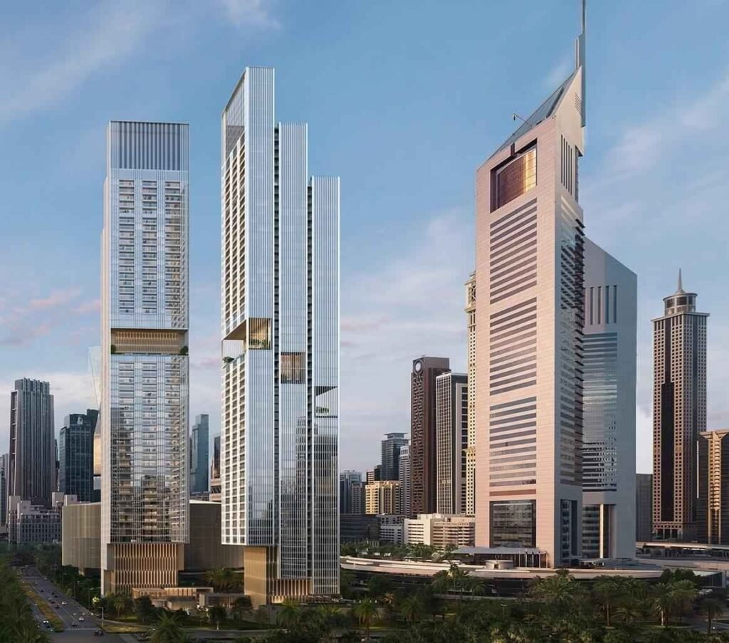 Where Is Emirates Towers Located?