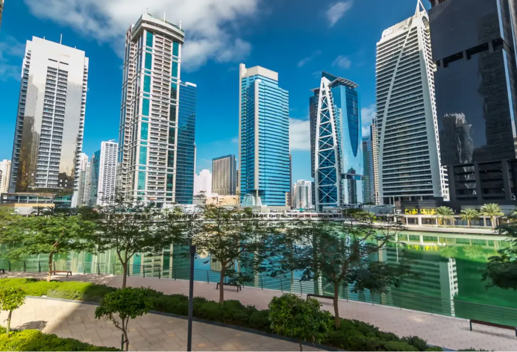 Overview of Jumeirah Lake Towers