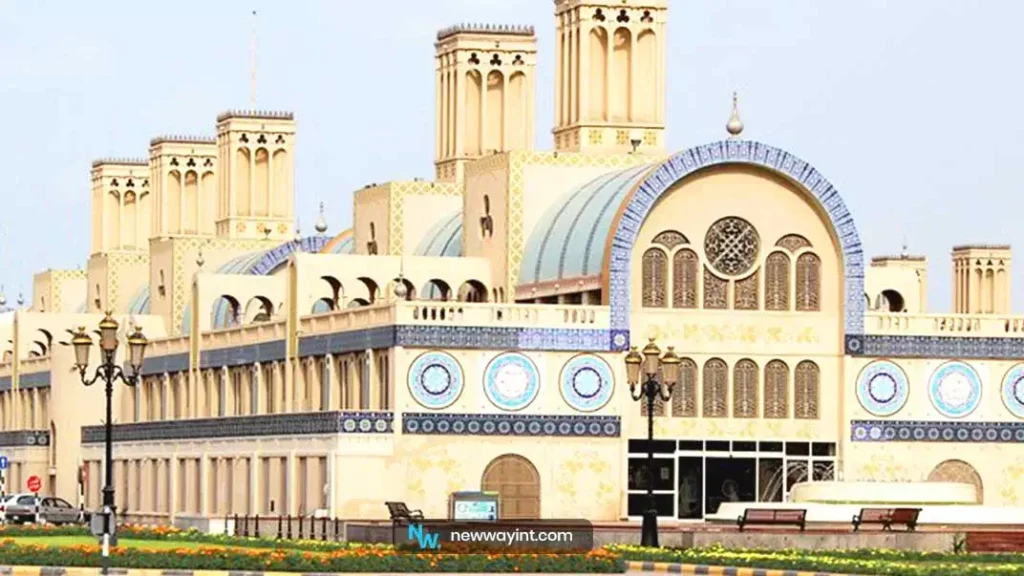 How Sharjah city is laid out